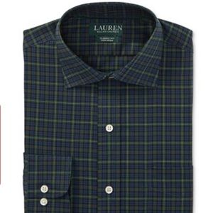 Ralph Lauren Blue/Green Dress Shirt